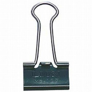 ライオン事務器 バインダークリップ NO.107 小 10個入 267-07