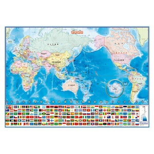 デビカ いろいろ書ける!消せる!世界地図 73102