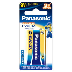 �p�i�\�j�b�N PANASONIC EVOLTA�A���J�����d�r 9V�` 6LR61EJ/1B