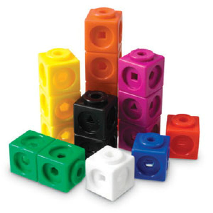 楽天市場】Learning Resources MathLink（R） Cubes 算数キューブ （100個入り） LER 4285 : Webby
