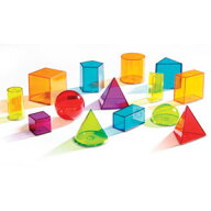 Learning Resources View-Thru（R） Geometric Solids 透明立体図形 LER 4331