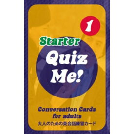 Paul's English Games Quiz Me! Conversation Cards for Adults - Starter, Pack 1 （Latest Edition） AGS1.1