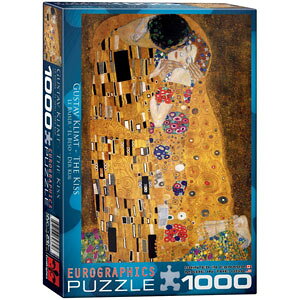 Eurographics 1000s[X WO\[pY [OtBbNX Ki The Kiss by Gustav Klimt 6000-4365