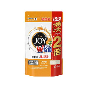 P&G ジョイ 食洗機用洗剤 オレンジピール成分入 つめかえ用 特大サイズ 930g 食洗機専用 粉末洗剤 油汚れ 強力洗浄 除菌 消臭 食器洗い 食洗器対応 台所用洗剤 キッチン洗剤 食洗機洗剤 詰替え