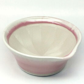 元重製陶所 離乳食にも使えるカラーすり鉢 桜色