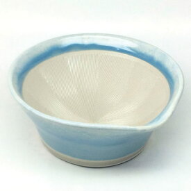 元重製陶所 離乳食にも使えるカラーすり鉢 空色