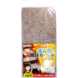 和気産業 WAKI 洗える階段カーペット 45×22cm WK002