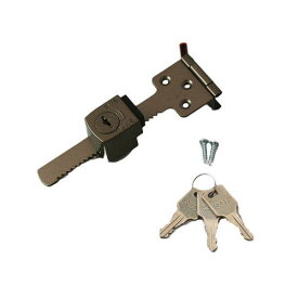 日中製作所 玄関引違戸用防犯錠 B型 3本キー 191-U