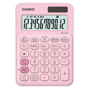 JVI CASIO Jtd ~jWXg^Cv y[sN MW-C20C-PK-N