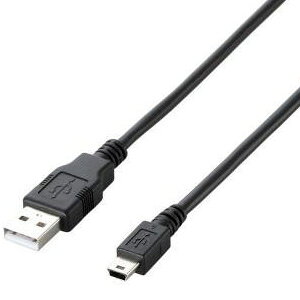 �|�X�g���� �G���R�� ELECOM [0.5m]�G�RUSB2.0�P�[�u���iA-miniB�^�C�v�j U2C-JM05BK