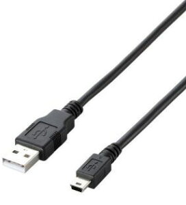 |Xg GR ELECOM [2.0m]GRUSB2.0P[uiA-miniB^Cvj U2C-JM20BK