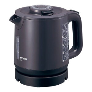 TIGER タイガー 蒸気レス電気ケトル わく子 グレー PCJ-H081