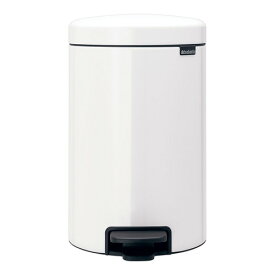 【送料無料】Brabantia ブラバンシア ペダルビン 12L ホワイト 11196-9