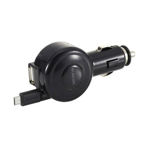 GR ELECOM 2.4A DC[d microB&USBVK[`[W[/J[`[W[ MPA-CCM03BK