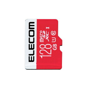 【送料無料】ポスト投函 エレコム マイクロSD カード 128GB UHS-I U1 Class10 SD変換アダプタ付 任天堂スイッチ対応 GM-MFMS128G