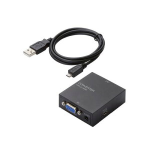GR ELECOM AbvXLRo[^[ 3.5 VGA-HDMI HDMI1.3 AD-HDCV03