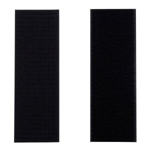 和気産業 強力面ファスナー バリバリテープ 縫製用 幅50mm×長さ150mm 黒 BR015