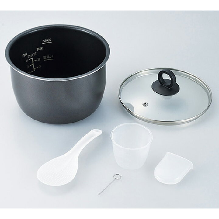 楽天市場】ERETTO mono 電気圧力鍋 3.0L（18cm・4合炊） ET-104 : Webby