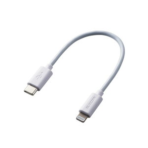 |Xg GR ELECOM USB C CgjOP[u f[^]pP[u X^_[h 0.1m zCg MPA-CL01WH