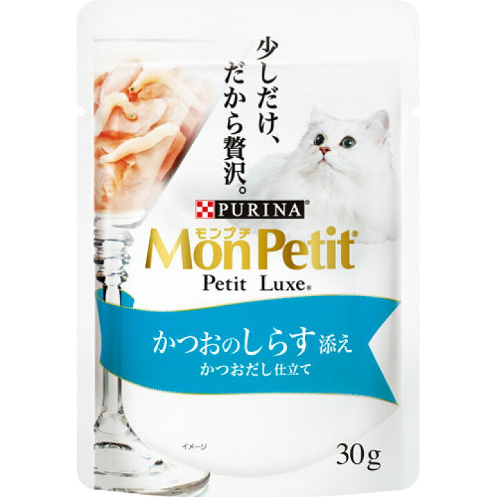 ネスレ モンプチ プチリュクスパウチ ぜい沢かつおバラエティ 30g×6P : Webby ネスレ モンプチ プチリュクスパウチ ぜい沢かつおバラエティ 30g×6P : Webby