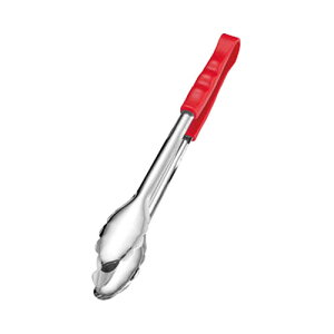 大泉合成 18-8 PPハンドル カラー万能トング 大 抗菌 レッド
