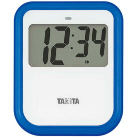 TANITA タニタ 非接触タイマー 洗えるタイプ ブルー TD-424 BL