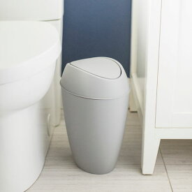 【クリアランスセール】umbra トウィルラカン グレー ゴミ箱 ふた付き おしゃれ 小さい トイレ 寝室 中が見えない ダストボックス