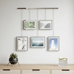 umbra イグジビット フォトディスプレイ クロム フォトフレーム 壁掛け 複数 フォト 写真 おしゃれ インテリア おすすめ