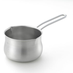 ステンレス両口ミルクパン 12cm YJ3349