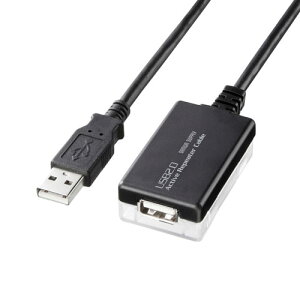 サンワサプライ 延長USB2.0 アクティブリピーターケーブル 12m KB-USB-R212N