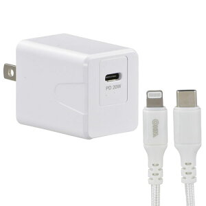 �I�[���d�@ AC�[�d�� PD�������[�d 20W ���C�g�j���O�P�[�u�� ���E�^ MIP-APD20W-W