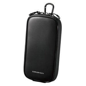 �G���R�� ELECOM �X�}�z�|�[�` 1����[ L�T�C�Y 3Way ���x���g���[�v �V�����_�[�x���g���[�v �Ռ��z�� ZEROSHOCK �u���b�N P-05CZBK