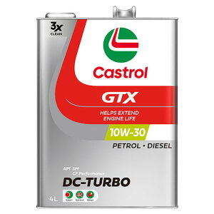 Castrol JXg[ GWIC GTX DC-TURBO 10W-30 API SM/CF Performance 4L 4փK\/fB[[