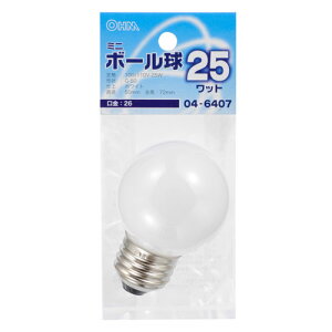 �I�[���d�@ �~�j�{�[����G50 E26 25W�z���C�g LB-G5625-W