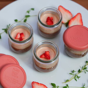 WECK HOME SET MINI TULIP 4_Zbg [Y Rose WE-S234RO ۑe KX ی^ LjX^[ ۑe ۑr e e Hiۑ XgbJ[