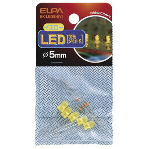 �G���p ELPA LED �����_�C�I�[�h ��5mm �C�G���[ HK-LED5H�iY�j