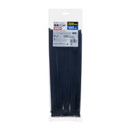エルパ ELPA 結束耐候 300mm 100本入 KBF-S300100（BK）