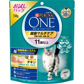 ネスレ ピュリナワン キャット 健康マルチケア 11歳以上 チキン 150g 12553977
