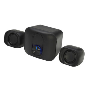 �i�J�o���V MCO USB �R���p�N�g�X�s�[�J�[ 2.1ch �u���b�N USP-04BK