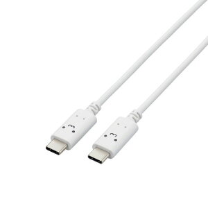 |Xg GR ELECOM P[u Type C to C 1m PD 60W iPad Pro/Air iPhone Type-C RoHSwߏ 낿zCg×ubN MPA-CCF10WF
