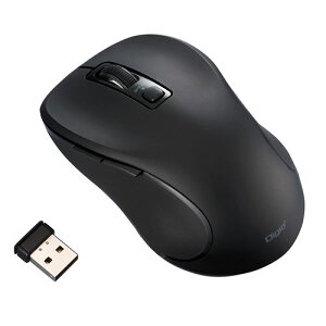 �i�J�o���V Digio2 ���� �É��}�E�X 5�{�^��/BlueLED �u���b�N MUS-RKF214BK