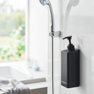 山崎実業 たっぷり洗剤が出るマグネットディスペンサー タワー tower コンディショナー ブラック 1535