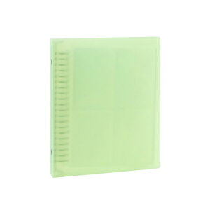 ナカバヤシ my Pick トレカバインダー A5サイズ 20穴 26P 200枚収納 グリーン MP-CBM7050-G