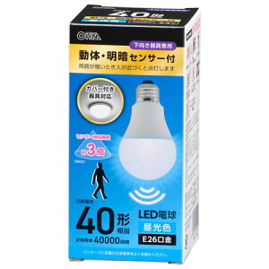 �I�[���d�@ LED�d�� E26 40�`���� ���́E���ÃZ���T�[�t �����F LDA4D-G-MW