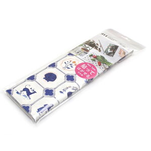 JH mt }XLOe[v casa remake sheet×Polly Fern 270mm×900mm Blue Tile