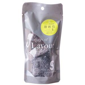 レイアウトデザイン 溶岩石S