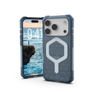 URBAN ARMOR GEAR iPhone 17 Pro 2025�Ή��ϏՌ��P�[�X ESSENTIAL ARMOR MAGSAFE �N���E�h�u���[ UAG-IPH25MA-EMS-CB ���K���{�㗝�X�i