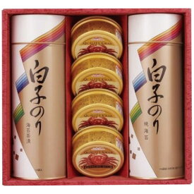 白子 白子のり のり・お茶漬け・かに缶詰合せ SN-500