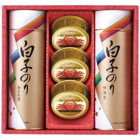 白子 白子のり のり・お茶漬け・かに缶詰合せ SN-400
