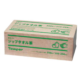 トライフ タウパー ジップ 茶 1ケース12束入